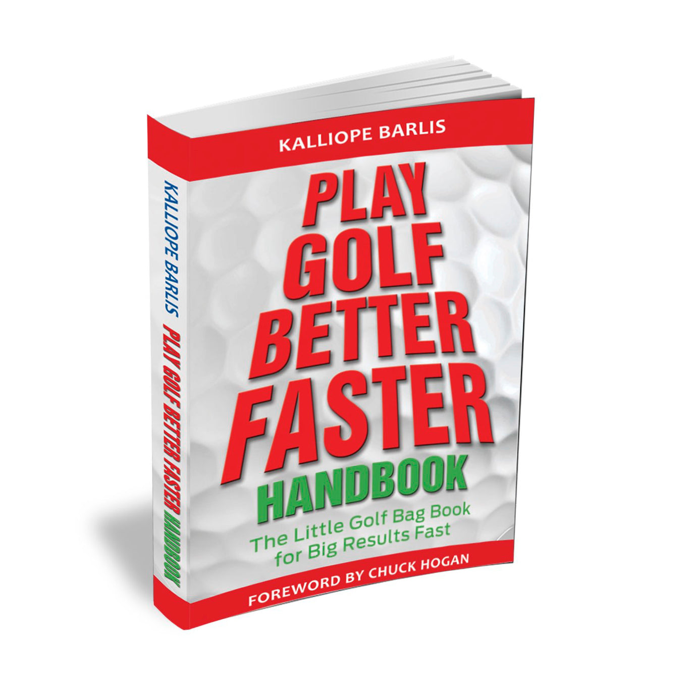 Play Golf Better Faster Golf Bag Book Autographed by Author