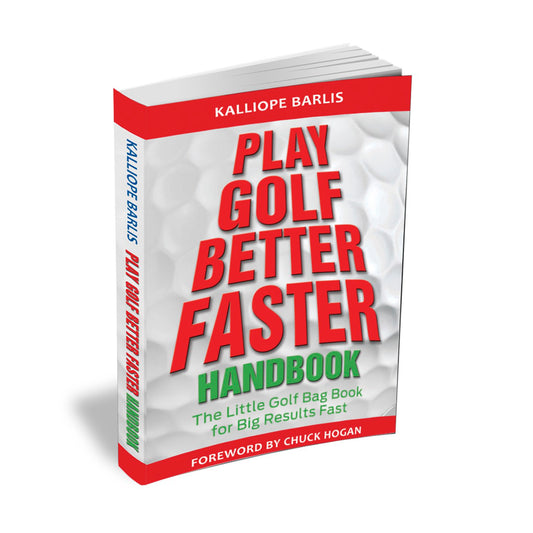 Play Golf Better Faster Golf Bag Book Autographed by Author